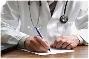 Doctor Writing Prescription - Morgue File